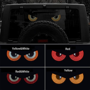 Lumières dynamiques d'oeil du diable à LED pour <span class=keywords><strong>voiture</strong></span> Feux clignotants du diable Triangle semi-circulaire <span class=keywords><strong>Clignotant</strong></span> USB Multi-Mode Hawk-eye Lamp - Product Image 4