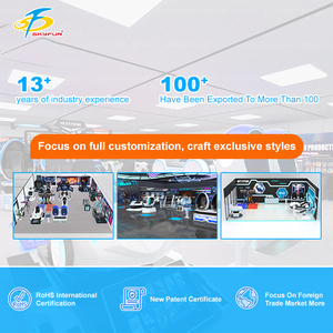 ค็อกพิทแข่งรถแบบกำหนดเองจากโรงงาน ผลิตจากสแตนเลสและอะคริลิก ใช้ไฟ 110/220V เชื่อมต่อได้หลายจุด สำหรับศูนย์เกมอาร์เคด - Product Image 5