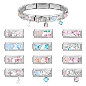 Charms Long-strand Multi-functional Creative Connectable DIY Versatile Dainty Stainless Steel Butterfly Modular <b>Bracelet</b> Jewelry - Product Image 5