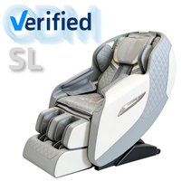 Fauteuil de massage intelligent Zhipin Source Factory Silla 4D à gravité zéro, commande vocale, contrôle de la minuterie, massage complet du corps, pour usage domestique