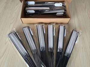 Abanico de Mano Plegable de Bambú con Luz LED, Personalizado con la Bandera del Orgullo Trans - Product Image 5