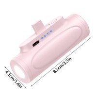 Prix bas d'urgence personnalisé belle poche porte-clés Powerbank 5000mah chargeur charge rapide Ultra mince Capsule banques d'alimentation