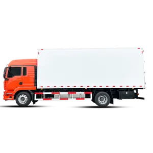 二手卡车Sinotruck Howo 4X2 5-10t轻型货运卡车，带封闭式货车euro 6中国工厂制造高质量押金装运