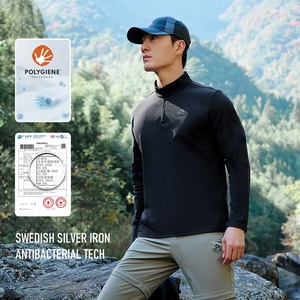 Pelliot extérieur séchage rapide <span class=keywords><strong>T</strong></span>-<span class=keywords><strong>Shirt</strong></span> 2024 printemps é<span class=keywords><strong>t</strong></span>é nouveau sport à manches longues hommes <span class=keywords><strong>randonnée</strong></span> antibactérien haut <span class=keywords><strong>t</strong></span>-shirts - Product Image 3