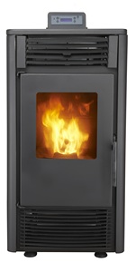 Stufa a Pellet Autoportante da 8KW per Riscaldamento Interno, Caminetto a Gas per Uso Domestico - Product Image 3