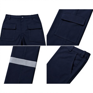 Overol de Trabajo de Algodón con Logotipo Personalizado al por Mayor, Azul, Impermeable, Antibacteriano, Uniforme para Trabajadores de la Construcción, con Característica Antiestática - Product Image 2