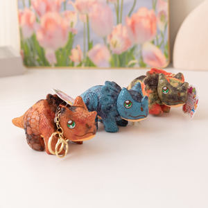 Lindo Llavero de Peluche con Colgante de Panda y Mapache de Dibujos Animados para Bolsos y Llaves - Product Image 5