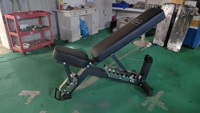 Banc de musculation professionnel réglable multi-angles (incliné, décliné, plat) pour tractions et développés