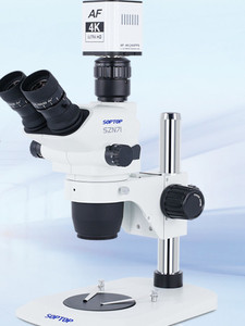 Shunyu SOPTOP <strong>Stereo</strong> SZN71 True Trinocular HD <strong>Microscope</strong> Continuous <strong>Zoom</strong> No Dioptric Adjustment for Mobile Phone Repair - Product Image 6