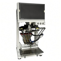 Sistema de selección y colocación FDR con personalización profunda, robot araña guiado por visión, robot paralelo para el arreglo de piezas.