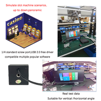 Caméra USB CMOS Mini HD 8MP pour Machine de Jeu d'Arcade, Angle Vertical 105°, Résolution 4K Couvrant Tout l'Écran, En Stock, Fourniture Directe Usine