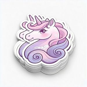 <span class=keywords><strong>Etiquetas</strong></span> Adhesivas <span class=keywords><strong>de</strong></span> Vinilo Resistentes a los Rayos UV, Personalizadas al por Mayor, con Diseño <span class=keywords><strong>de</strong></span> <span class=keywords><strong>Unicornio</strong></span>, Impresión <span class=keywords><strong>de</strong></span> Logotipos, Dibujos Animados - Product Image 3