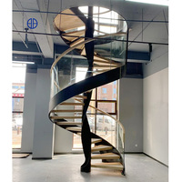 Types de bel escalier en colimaçon intérieur résidentiel commercial Escalier de luxe