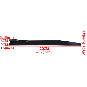 120cm 2-piece <b>Car</b> and Hatchback Universal Side Skirt Split Lip Wing Diffuser Side Skirt Modification Body Kit - Product Image 2