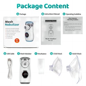 Mini Mesh <strong>Nebulizer</strong> Household Hospital Use <strong>Nebulizer</strong> Atomizer Handheld Ultrasonic Mesh <strong>Nebulizer</strong> With Automatic Cleaning - Product Image 6