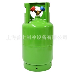 Bouteille de réfrigérant en acier de 14,3 L rechargeable pour produits chimiques de climatisation - Product Image 5