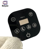 Panneaux en plastique acrylique personnalisables OEM, impression sur écran pour emballage, étiquettes graphiques superposées