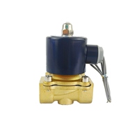 Vanne Solénoïde 12V 24V 220V DN15 en Laiton pour Contrôle Direct de l'Eau, Température Normale, Application Générale, OEM