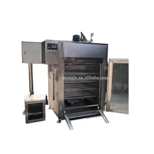 Stainless steel smoker chicken equipment meat fish smoking and drying machine food smoked sausage smoking oven