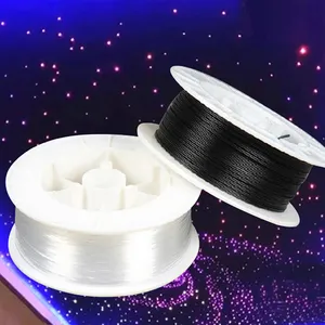 Factory Pmma Fibre Optic 1500m .75 Pmma Fiber Roll Plastic Optical Fiber Pof