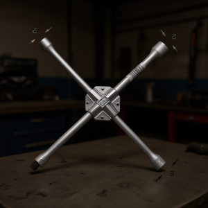 Llave cruzada tipo 272 Ca de 4 vías ajustable para reparación automotriz - Product Image 3