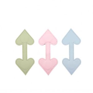 Magnetic Leather Heart <b>Bookmarks</b> Colorful Magnet Book Marks Cute Book Marks for Reading Accessory - Product Image 1