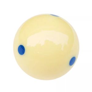 Bola de billar de punto rojo, bola de cristal, bola de punto azul, bola grande, bola blanca de billar de nueve bolas, bola de entrenamiento de ojo azul - Product Image 4
