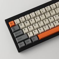 Tecsee Custom Language Keycap Double Shot Cherry Profile Keycaps ABS 6.25u/7u Full Keys Mechanical Keyboard Keycaps Set