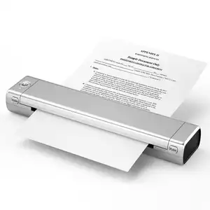 Mini impresora térmica portátil sin tinta, dispositivo de impresión sin tinta, Bluetooth, A4, gran oferta