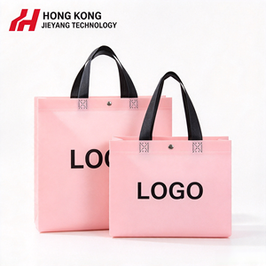 Eco-Friendly Recyclable <b>Tote</b> <b>Bags</b> Reusable <b>Fabric</b> Shopping <b>Bag</b> PP Laminated Non-Woven Material Custom Printed Logo for Grocery - Product Image 1