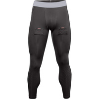 Shorts de compression de hockey pour hommes, modèle senior, avec coque intégrée, extensibles dans les 4 sens, avec coque et attaches pour chaussettes, vente en gros