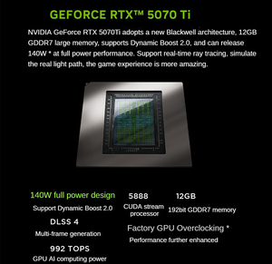 Nouvel Ordinateur Portable Gaming Legion Y9000P 2025 Ultra 9-275HX 32 Go 1 To RTX 5070Ti 16 pouces 240 Hz pour l'Esports - Product Image 5