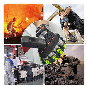 ถุงมือไนไตรล์ป้องกันแรงกระแทกจากสหรัฐอเมริกาถุงมือนิรภัยป้องกันฝ้าทนทานต่อการสึกหรอก่อน! - Product Image 4