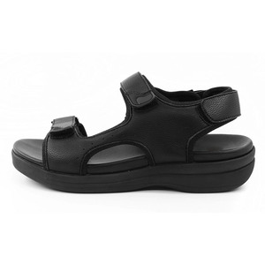<span class=keywords><strong>Chaussures</strong></span> <span class=keywords><strong>orthopédiques</strong></span> en liège pour hommes, pour l'extérieur, décontractées, sangle noire, sandales pour diabète, tendance, personnalisées, vente en gros, - Product Image 2