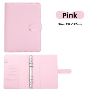 Cuaderno <span class=keywords><strong>de</strong></span> hojas sueltas A5 Macaron, superventas transfronterizo, diario <span class=keywords><strong>de</strong></span> viaje multifunción, bloc <span class=keywords><strong>de</strong></span> notas, regalo, cuaderno <span class=keywords><strong>de</strong></span> registro personal - Product Image 6