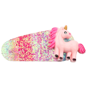 Pinza para el Cabello con Brillantina de <span class=keywords><strong>2</strong></span> Pulgadas, Pinza para el Cabello con Diseño de Caballo de Dibujos Animados, Color Rosa, Lindo Lazo para el Cabello, Accesorios para el Cabello para Niñas - Product Image 5