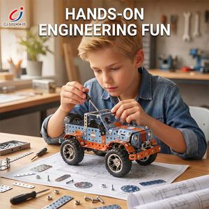 Chengji Coche <span class=keywords><strong>de</strong></span> Juguete <span class=keywords><strong>de</strong></span> Bloques <span class=keywords><strong>de</strong></span> Aleación al por Mayor, Kit <span class=keywords><strong>de</strong></span> Montaje <span class=keywords><strong>de</strong></span> Coche <span class=keywords><strong>de</strong></span> Carreras <span class=keywords><strong>de</strong></span> Metal Fundido <span class=keywords><strong>a</strong></span> Presión, Modelo Educativo DIY para Niños que Desarrolla Habilidades - Product Image 2