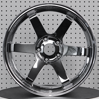 Jantes forgées de luxe à 6 branches chromées 18-24 pouces 5x120 pour BMW M2 M4 M5 M8 Rolls-Royce Land Rover Mercedes-AMG Audi