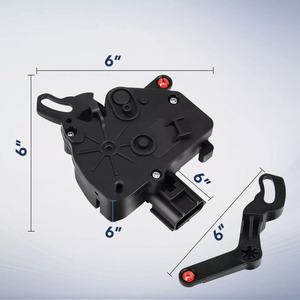 Actuador de Cerradura de Puerta Trasera Derecha de 6 Pulgadas 5020678AA para Dodge Chrysler 2011-2020, Sistema de Alarma Antirrobo - Product Image 1