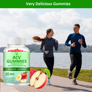 Gomitas de vinagre de sidra de manzana OEM Odm con vitamina B12 para la digestión, apoyo al metabolismo, mejora la salud de la piel del cabello - Product Image 4