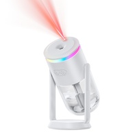 Nouvel humidificateur de voiture en plastique pour porte-gobelet, diffuseur ciel étoilé, double usage maison et voiture, humidificateur d'ambiance lumineux et aromathérapie