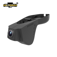 Holroadx Caméra embarquée 4G double objectif vision nocturne contrôle par application enregistrement en boucle pour Infiniti QX50 OEM Plug&Play avec GPS et carte SIM