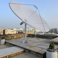 Grotere Maat 4.5M Hoge Kwaliteit Schotelantenne Eenvoudige Montage Satelline Schotelantenne Met Sterk Signaal