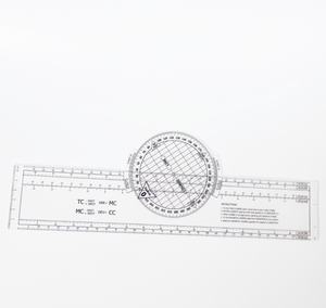 Fabricant OEM de traceur d'aviation en plastique pour étudiants, taille 34 cm x 11,3 cm, règle promotionnelle incluse - Product Image 3