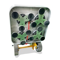 Meuleuse et polisseuse de sol en béton manuelle 20HP 380V avec moteur - Haute efficacité