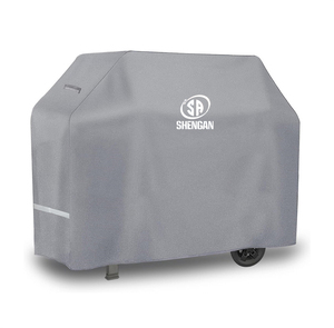 Pas de décoloration dans les <span class=keywords><strong>2</strong></span> ans gris 54 pouces robuste étanche 3-4 brûleurs BBQ couvercle de gril à gaz pour Weber <span class=keywords><strong>Spirit</strong></span> Char-Broil - Product Image 1