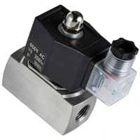 Vanne solénoïde à piston 2/2 voies en acier inoxydable NC SS304 SS316, zéro fuite, pour vapeur et liquides haute température