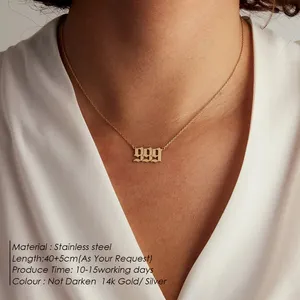 Chain For Women Customized Stainless Steel Name Necklace Personalized Pendant Nameplate Choker Gold Necklace For Women Engrave Cutting Chain