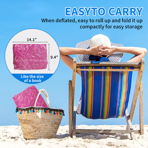 Summer Party Heavy-Duty PVC Water Sports <strong>Float</strong> Raft Adult <strong>Pool</strong> Floating Mattress <strong>Inflatable</strong> <strong>Floats</strong> - Product Image 5