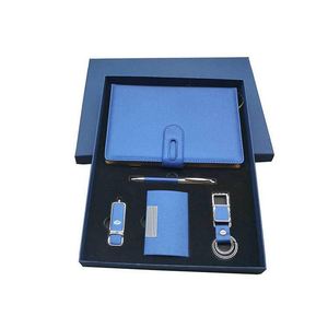 Ensemble de stylos, carnets et porte-clés personnalisés pour entreprises, articles souvenirs, cadeaux promotionnels avec logo, cadeaux pour la fête des pères - Product Image 2